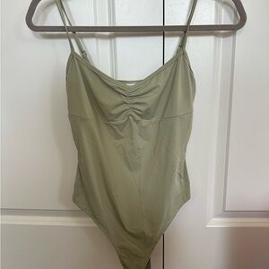 Princess Polly Sage Green Bodysuit